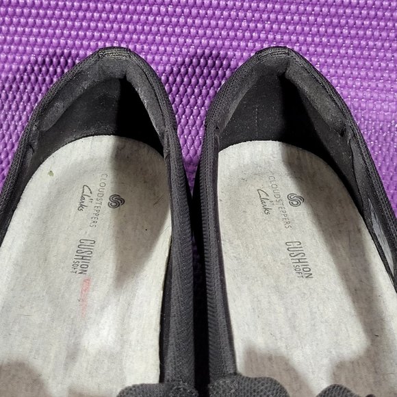 Clarks Cloudsteppers Ayla Shine Slip-On Shoes - Women's 8M - Picture 6 of 8